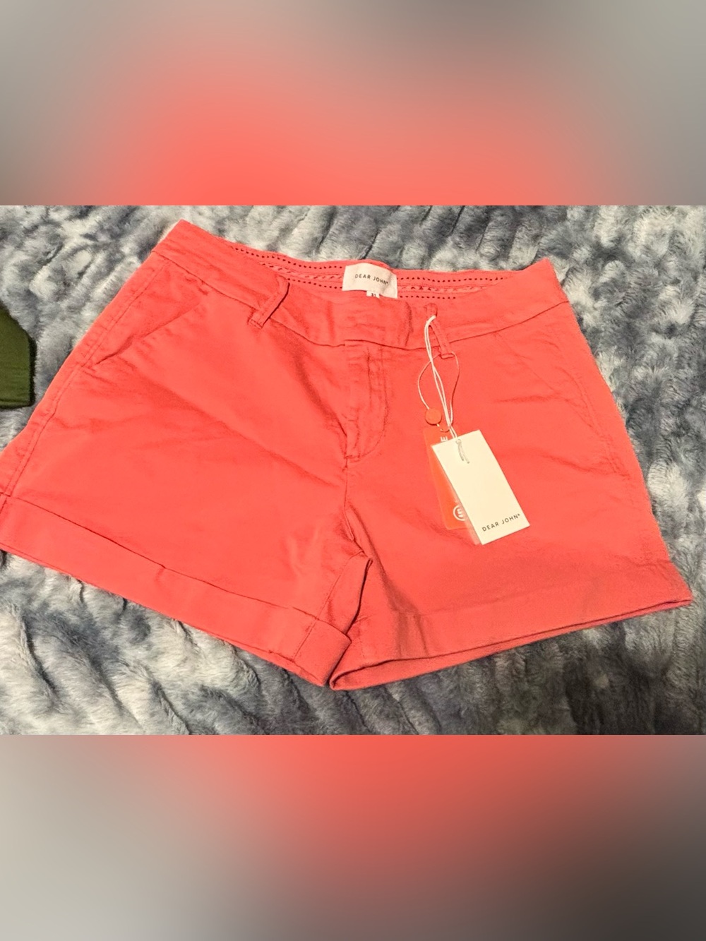 Dear John Raspberry Sorbet Rolled-Hem Women's Shorts